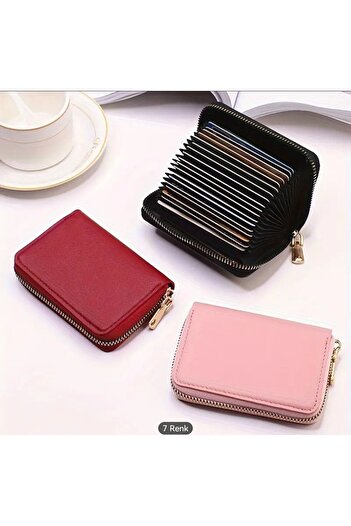 ORGANICYOU Yin Business Card Holder for Women Wallet Bank/Id/Credit Card Holder 20 Cards Capacity