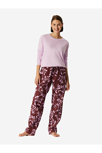 Schiesser Pyjamahose Mix & Relax Schlaf-Hose Pyjama Schlafmode