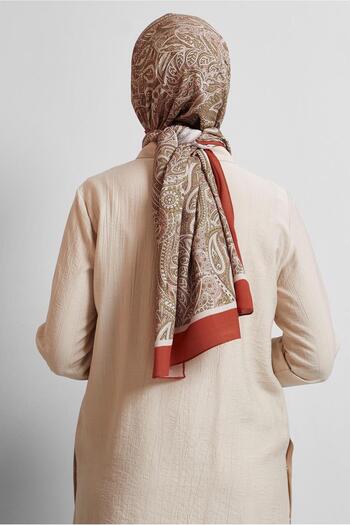 Alvina Ethnic Patterned Shal 4472