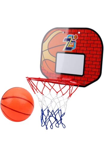 COOYA 1Set Mini Wall Mounted Basketball Suction Cup Basketball Board for Indoor Plastic Basketball Sports