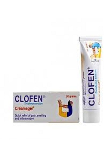 JULPHAR PHARMA CLOFEN CREAMAGEL 50GM