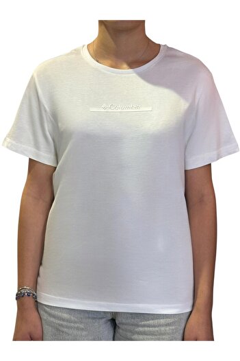 Columbia Women's White Short Sleeve T-Shirt T-Shirt