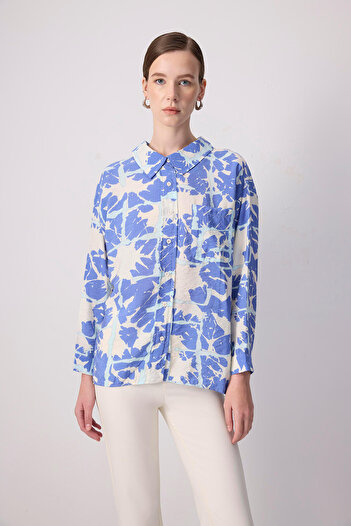 Touché Privé PATTERNED VISCOSE SHIRT