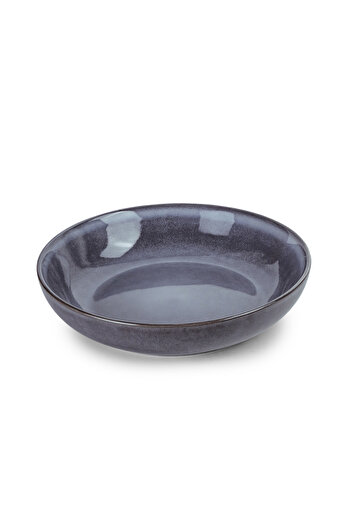 Cuisine Art Ayma Stoneware Soup Plate - 21cm, Grey (Set of 1)