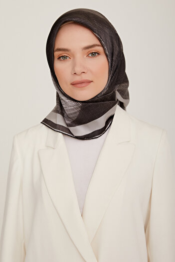 Armine Silk Scarf 8830D (Twi̇ll) (Nostalji̇)-03