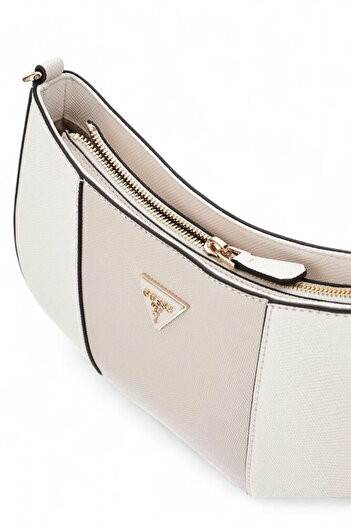 Guess Noelle II Beige-Earth Women's Shoulder Bag HWZG9672180