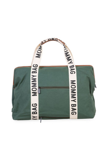 CHILDHOME Mommy Bag Signature Green Diaper Bag