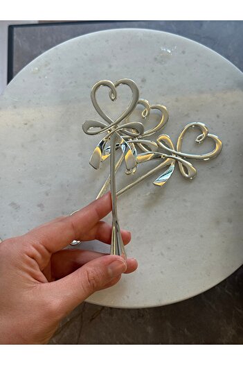 Home Silver Coffee Spoon, Heart Spoon