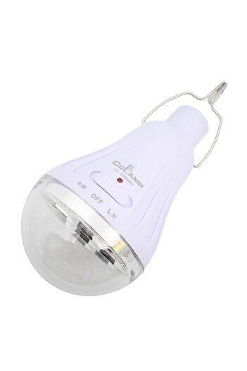 CcLamp LED bulb with solar panel 10 W