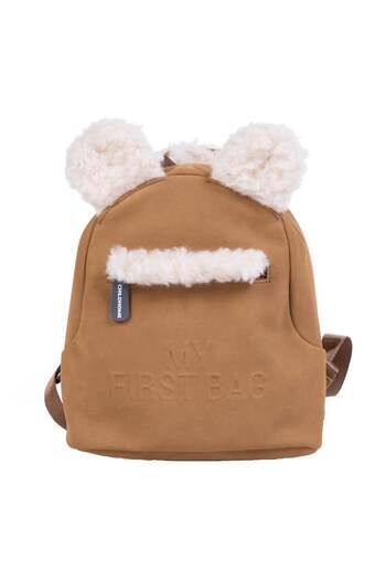 CHILDHOME My First Bag children's backpack, suede look Beige