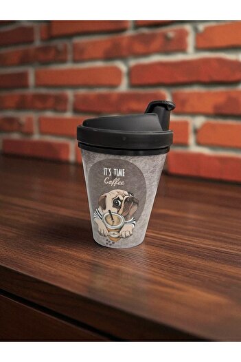 safestore 3D Coffee Cup, Coffee Cup with Lid, Portable Coffee Cup