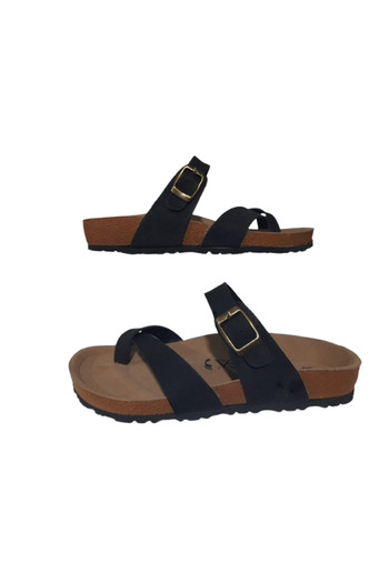 Voga Flip-flops negri confortabili, ușori și eleganti pentru femei