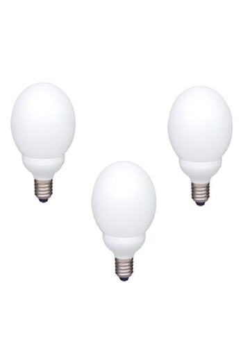 PANASONIC Set 3 becuri economice EFG18E65HD-3, 18W, echivalent cu becuri incandescente de 80W