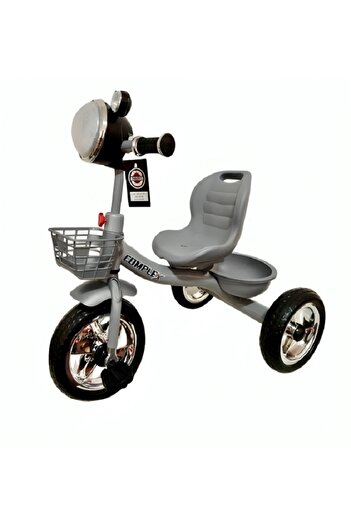 rexa Stylish Toddler Tricycle with Headlight & Baskets