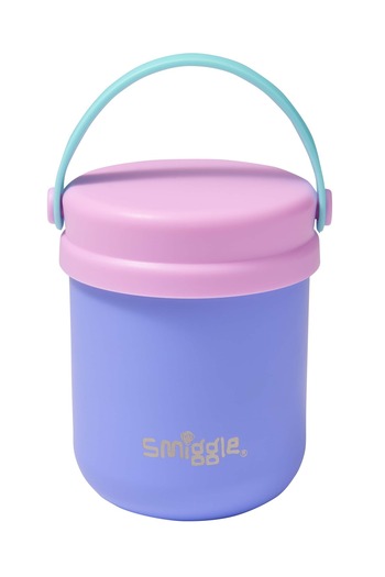 SMIGGLE Classic Small Stainless Steel Food Bottle Container