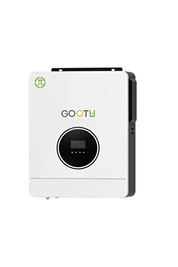 GÜMRÜK BEY GOOTU 6.2KW Hibrit Solar Enerjili MPPT İnverter | 48V DC | 120A | 220/230V AC | 60-500VDC Giriş