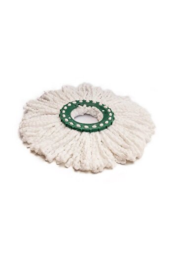 MONTELI Rezerva Mop Rotativ, 16 cm, Microfibra, Alba