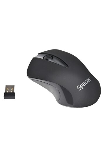 Spacer Mouse wireless SPMO-W12, Negru