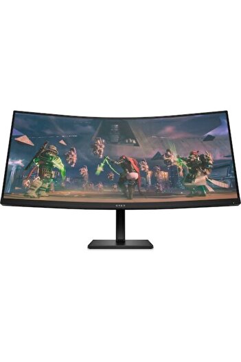 HP Monitor Gaming Curbat OMEN, 34",165 Hz, WQHD, HDMI, Audio, DisplayPort, AMD FreeSync™, 3000:1,