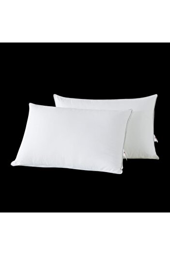KBOX 100% cotton sleeping pillow with 1300g microfiber filling for perfect comfort and relaxation throughout the night