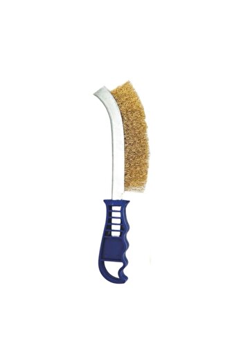 btm home Copper Wire Brush Rust Brush Grill Barbecue Brush Bath Brush Heating Honeycomb Cleaning 1 Pc