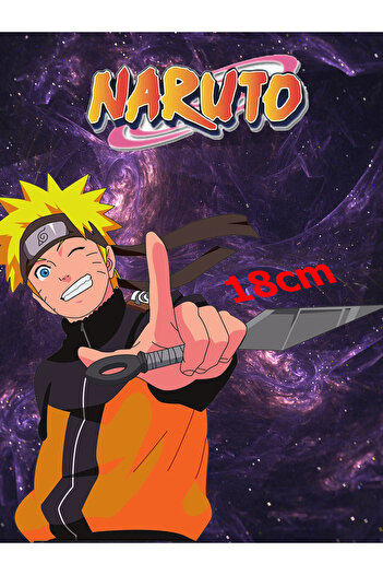 Store Naruto Tarzı Hareketli Rulmanlı Kunai – 18 cm Anime Figürü | Ninja Aksesuarı