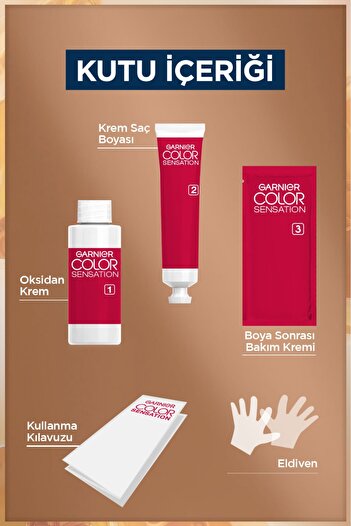 Garnier Çarpıcı Renkler, HL2 Koyu Sarı, Renk Açıcı Krem Saç Boyası, Demikit