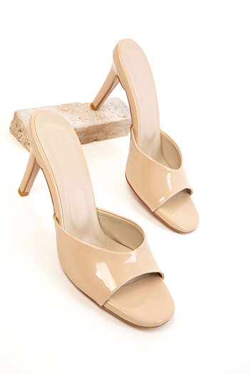 SOHO Skin Patent Leather Women's Classic Heeled Shoes 20806