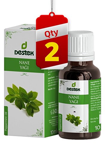 Destek 10 Ml Mint Oil - 2 Pieces
