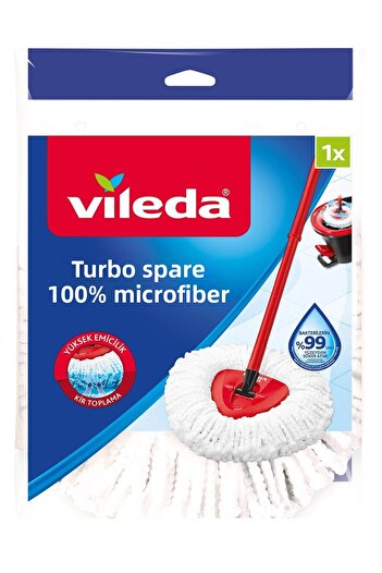 Vileda Turbo Classic Triangle Microfiber Spare Mop