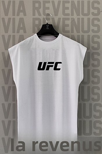 Vordevia UFC Ultimate Fighting Championship - Αθλητικό μπλουζάκι από 100% βαμβάκι με στάμπα μπροστά και πίσω