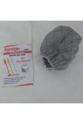 Fantom Electric Upright Vacuum Cleaner 15 Pieces Synthetic Cloth Bags Gray Color