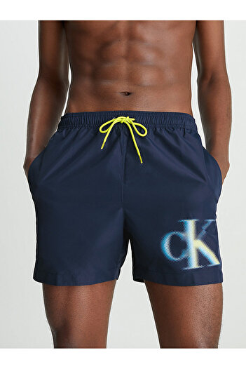 Calvin Klein Erkek Medium Drawstring Deniz Şortu