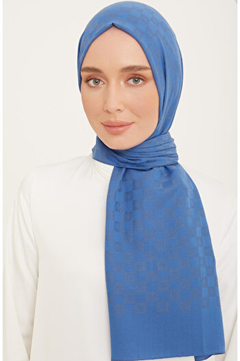 Armine Trend P. Monogram Σάλι 3218 Μπλε