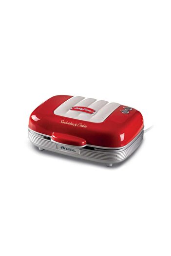 ARIETE Party Tıme Sandwıch Makinesi 3 In One Red