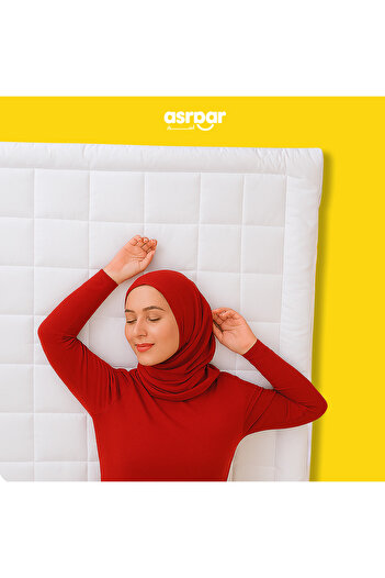 Asraar Microfiber Mattress Topper 8 Cm Height With Soft Microfiber Filling