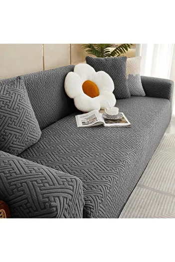 uzhanem 3 3 1 1 Stretch Elastic Flexible Washable Jacquard Sofa Cover Set Sofa Cover