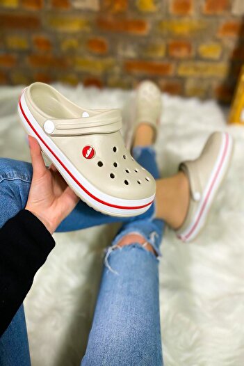 Shubuu Παντόφλες νοσοκομείου Akınal Bella Beige Unisex Sabo