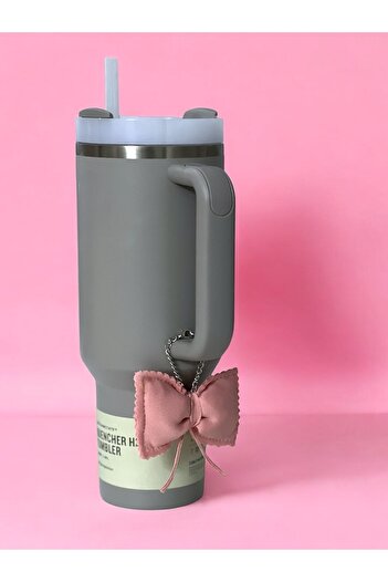 JACA Thermos Charm/ Tumbler Charm/ Bow Bag Ornament/ Thermos Ornament/ Thermos Accessory