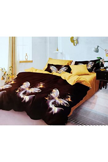 Casa Pucioasa Double bed linen, Finet, Pucioasa, 6 pieces, Fitted sheet 230x250 cm