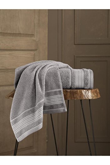 Karna Home Бавовняний рушник для ванної Cotton Ladın 90x150