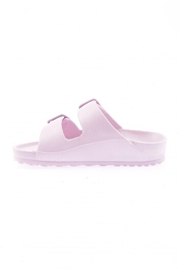 DGN Çocuk Filet Ayarlanabilir Kemerli Terlik Pembe 15345161112691
