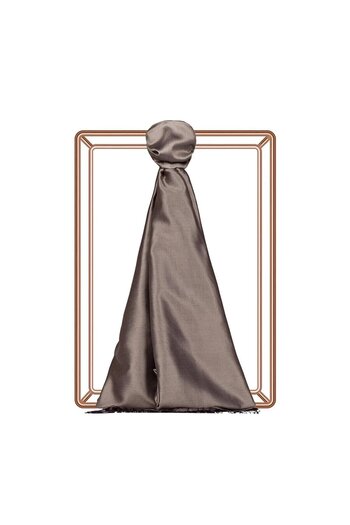 ipekevi Double Sided Silk Shawl - Smoke