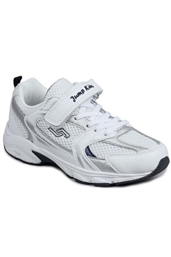 Jump 29203 Velcro White - Gray Unisex Kids Sneaker Casual Sneakers