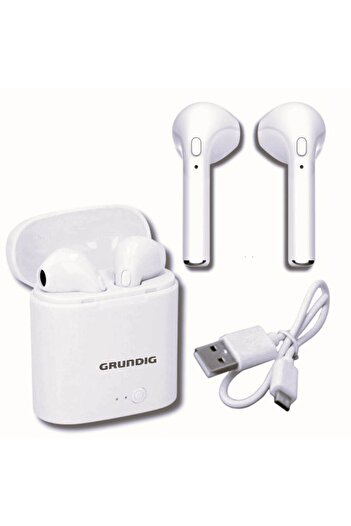 GRUNDING Căști Bluetooth fără fir Grundig cu funcție de apel, control muzical, carcasă de încărcare