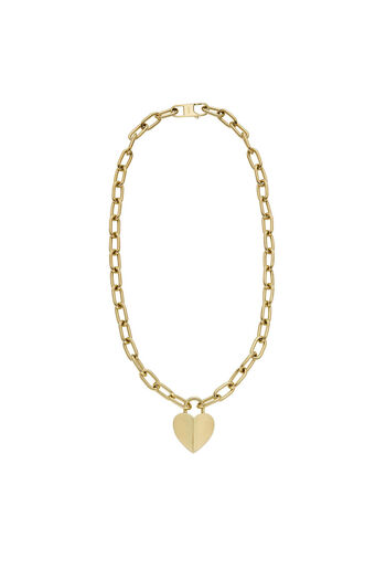 Fossil Jf04656-710 Heart Women's Necklace
