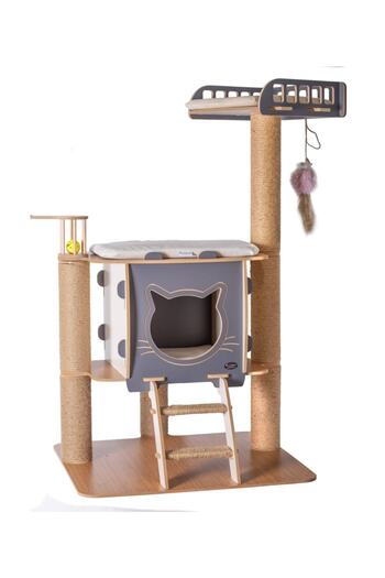 Patihomes Vip Multi-Storey Bed Scratching Cat Play House