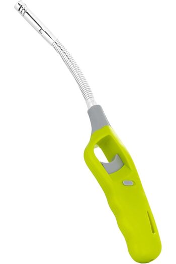 ALSAIF LIT Gas Lighter, transparent space for gas levels inspection, refillable for continuous use,