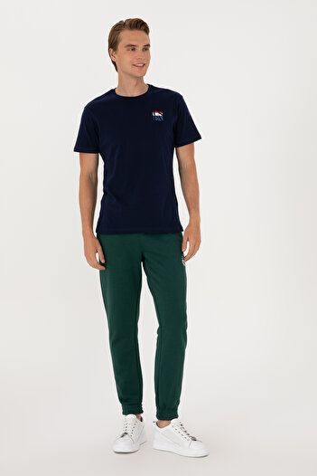 U.S. Polo Assn. Erkek Koyu Yeşil Eşofman Altı 50293399-VR079