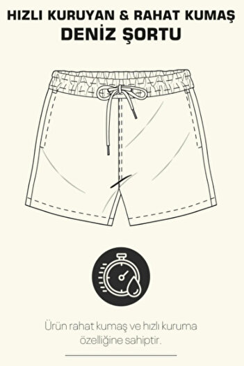 New Balance NB Trendy Fashion Man Swims Erkek Deniz Şortu